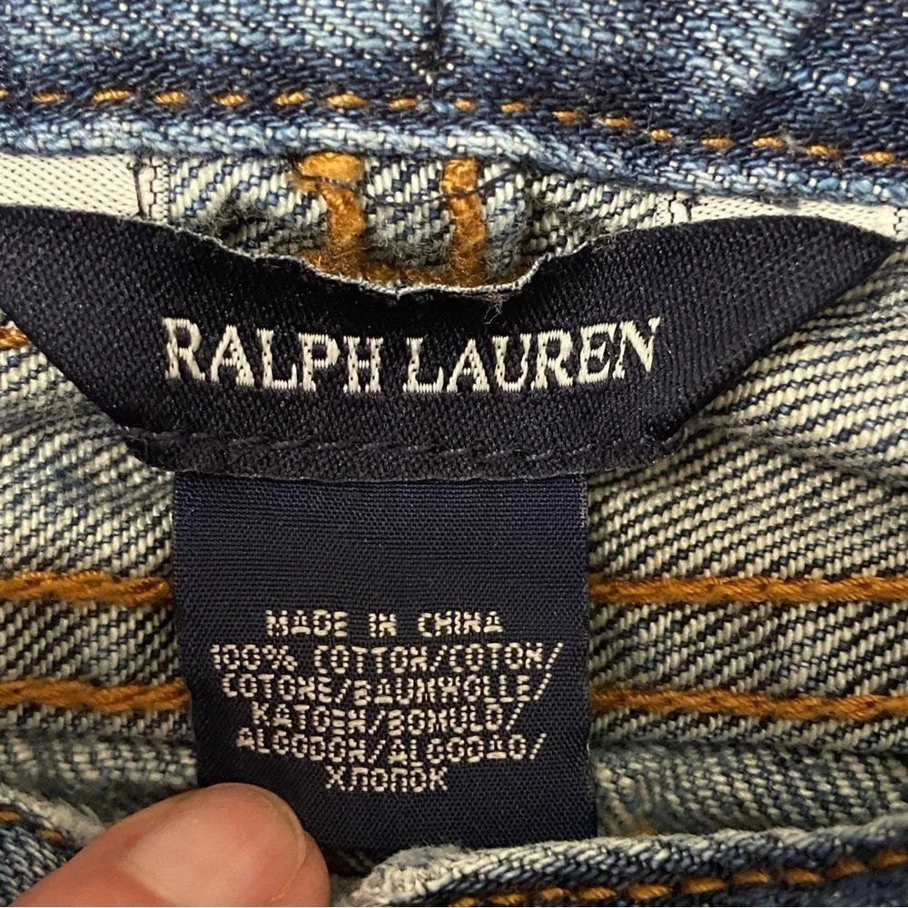 RALPH LAUREN / Denim Mini Skirt Size 3